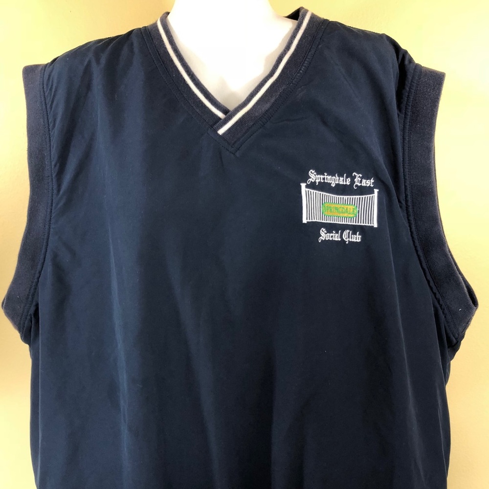 Crest Signature Golf Pullover Windbreaker Vest